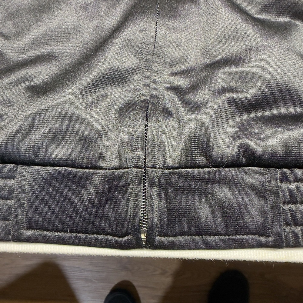 Vintage Y2K Nike Air Track Jacket Basketball Full Zip Black 2000's Men's XLT‎ - Picture 7 of 14
